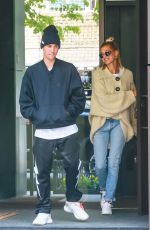 HAILEY and Justin BIEBER Out in New York 05/08/2019