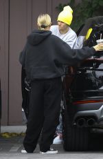 HAILEY and Justin BIEBER Out Shopping in Beverly Hills 05/26/2019