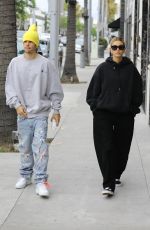 HAILEY and Justin BIEBER Out Shopping in Beverly Hills 05/26/2019