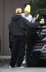 HAILEY and Justin BIEBER Out Shopping in Beverly Hills 05/26/2019