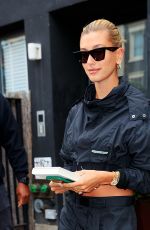 HAILEY BALDWIN and JUSTINE SKYE Out for Lunch in New York 04/30/2019