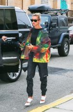 HAILEY BIEBER Arrives at a Photo Studio in Brooklyn 05/01/2019
