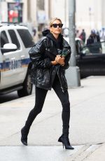 HAILEY BIEBER Arrives at an Office in New York 05/02/2019