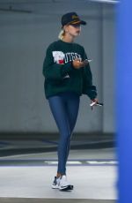 HAILEY BIEBER at a Gym in Los Angeles 05/27/2019