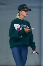HAILEY BIEBER at a Gym in Los Angeles 05/27/2019