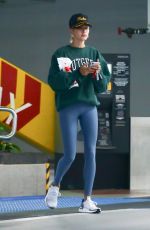 HAILEY BIEBER at a Gym in Los Angeles 05/27/2019