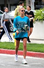 HAILEY BIEBER at Cha Cha Matcha in West Hollywood 05/18/2019