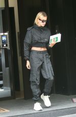 HAILEY BIEBER Heading to Cafe Mogador in New York 05/01/2019