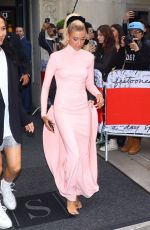 HAILEY BIEBER Heading to Met Gala in New York 05/06/2019