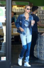 HAILEY BIEBER Leaves Earthbar in West Hollywood 05/30/2019