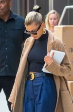 HAILEY BIEBER Leaves Her Apartment in New York 05/02/2019