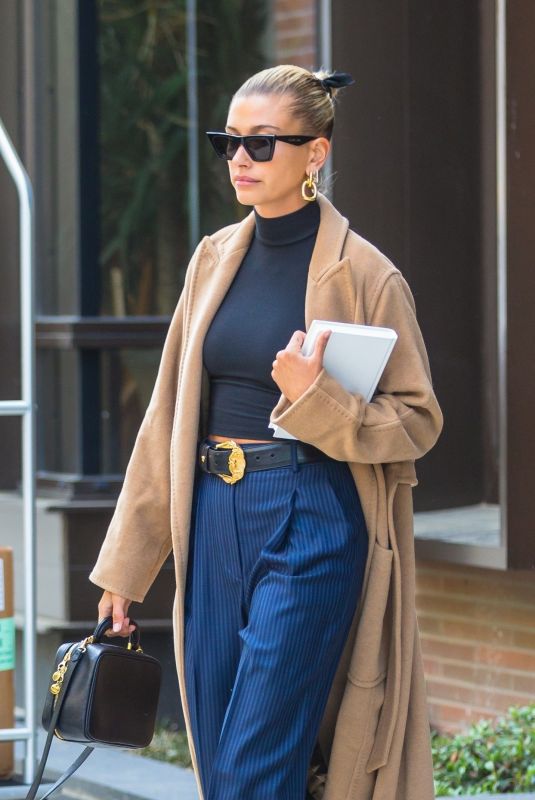 HAILEY BIEBER Leaves Her Apartment in New York 05/02/2019