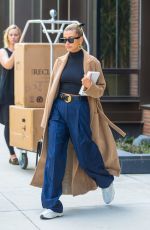 HAILEY BIEBER Leaves Her Apartment in New York 05/02/2019
