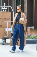 HAILEY BIEBER Leaves Her Apartment in New York 05/02/2019
