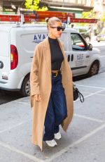 HAILEY BIEBER Leaves Her Apartment in New York 05/02/2019
