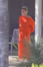 HAILEY BIEBER on the Set of a Photoshoot in Hollywood 05/17/2019