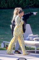 HAILEY BIEBER on the Set of a Photoshoot in Hollywood 05/17/2019