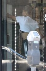 HAILEY BIEBER Working Out at Dogpound Gym in Los Angeles 05/23/2019