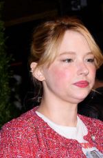 HALEY BENNETT at 14th Annual Tribeca Film Festival Artists Dinner Hosted by Chanel 04/29/2019