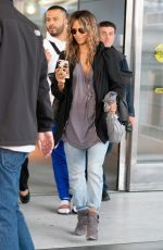 HALLE BERRY at JFK Airport in New York 05/07/2019