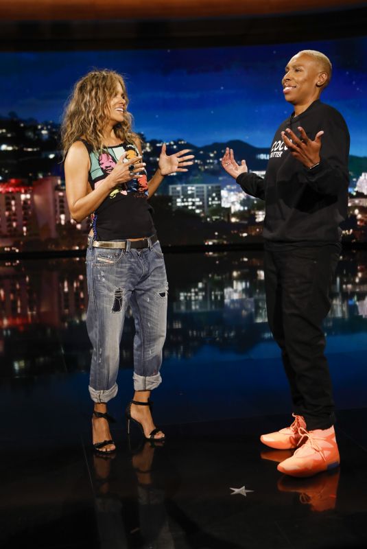 HALLE BERRY at Jimmy Kimmel Live 05/22/2019