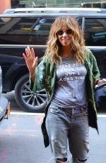 HALLE BERRY Out and About in New York 05/08/2019