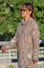 HALLE BERRY Out for Lunch in Studio City 05/25/2019