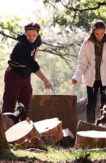 HANA CROSS and Brooklyn Beckham Out in London 05/05/2019