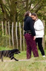 HANA CROSS and Brooklyn Beckham Out in London 05/05/2019
