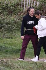 HANA CROSS and Brooklyn Beckham Out in London 05/05/2019