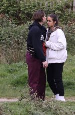 HANA CROSS and Brooklyn Beckham Out in London 05/05/2019