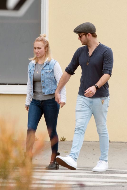 HAYDEN PANETTIERE and Brian Hickerson Out in Los Angeles 05/15/2019