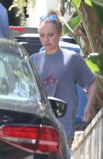 HAYDEN PANETTIERE at a Gas Station in Los Angeles 05/16/2019