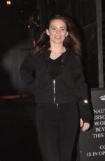 HAYLEY ATWELL Leaves Duke of York