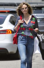 HEIDI KLUM in Denim Out Shopping in Beverly Hills 05/01/2019