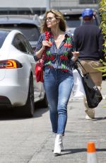 HEIDI KLUM in Denim Out Shopping in Beverly Hills 05/01/2019