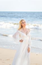 HEIDI MONTAG on the Set of a Photoshoot at a Beach in Malibu 05/08/2019