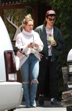 HILARY DUFF and Matthew Koma Out for Coffee in Los Angeles 05/28/2019