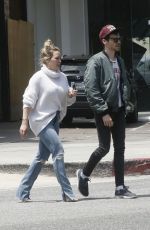 HILARY DUFF and Matthew Koma Out for Coffee in Los Angeles 05/28/2019