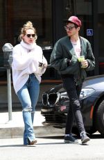 HILARY DUFF and Matthew Koma Out for Coffee in Los Angeles 05/28/2019