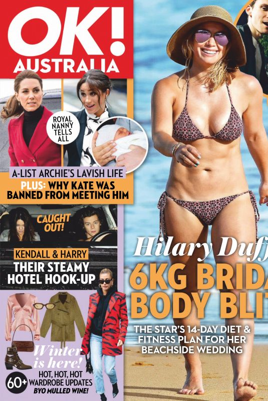 HILARY DUFF in Bikini in OK! Magazine, Australia May 2019