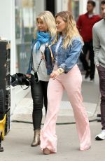 HILARY DUFF on the Set of Younger in New York 04/30/2019