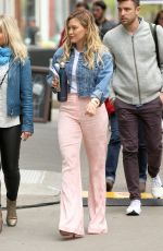 HILARY DUFF on the Set of Younger in New York 04/30/2019
