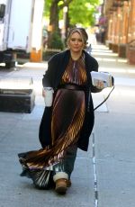 HILARY DUFF on the Set of Younger in New York 05/24/2019