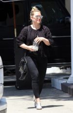 HILARY DUFF Out and About in Studio City 05/29/2019