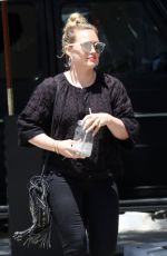 HILARY DUFF Out and About in Studio City 05/29/2019