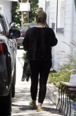 HILARY DUFF Out and About in Studio City 05/29/2019