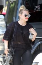 HILARY DUFF Out and About in Studio City 05/29/2019