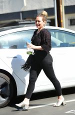 HILARY DUFF Out in Los Angeles 05/29/2019