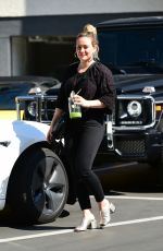 HILARY DUFF Out in Los Angeles 05/29/2019